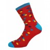 CALEIDO DOTS SOCKS - RED