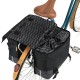 Double Bicycle Bag 40L Recycled - Black Grey