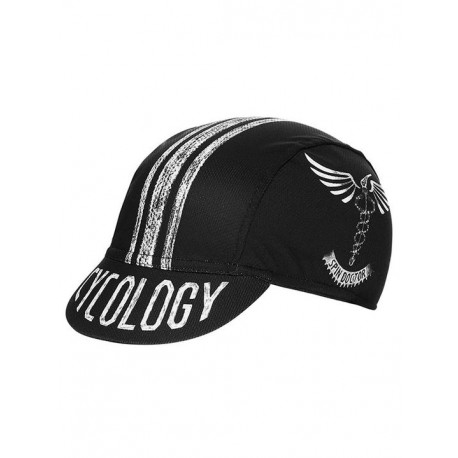 SPIN DOCTOR BLACK CYCLING CAP